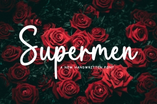 Supermen Font Download