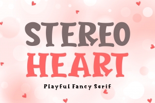 Stereo Heart Font Download