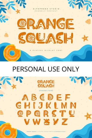 Orange Squash Font Download