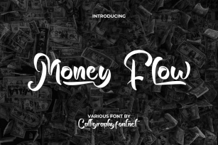 Money Flow Font Download