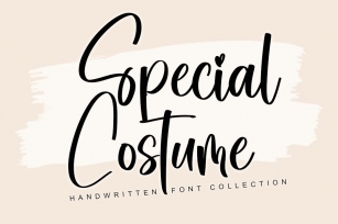 Special Costume Font Download