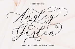Angley Garden Font Download