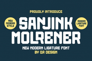 Sanjink Molrener Font Download