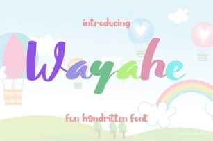 Wayahe Font Download