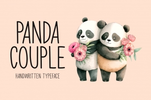 Panda Couple Font Download