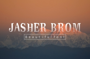 Jasher Brom Font Download