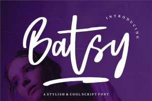 Batsy | A Stylish Cool Script Font Font Download