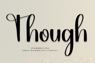 Though Font Download