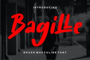 Bagille | Brush Masculine Font Font Download