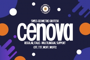 Cenova Font Download