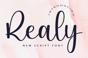 Realy Font Download