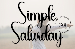 Simple Saturday Font Download