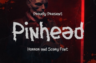 Pinhead - Horror And Scary Font Font Download