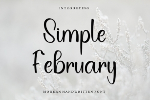 Simple February Font Download