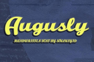 Augusly Font Download