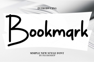 Bookmark Font Download