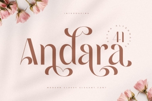 Andara - Luxury Classy Love Font Font Download