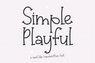 Simple Playful Font Download