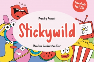 Stickywild Font Download