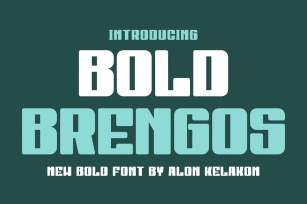 Bold Brengos Font Download