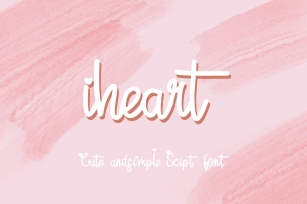 Iheart Font Download