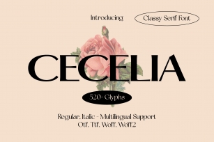 Cecelia Font Download