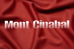 Mont Cinabal Font Download