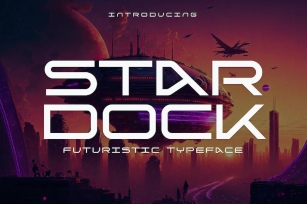 Stardock - Futuristic Typeface Font Download