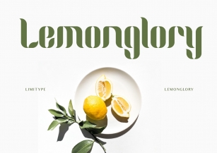 Lemon Glory - Flowers Font Download