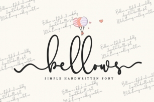Bellows Font Download