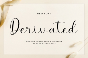 Derivated Font Download