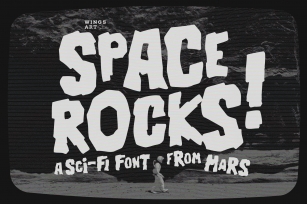 Space Rocks Font Download