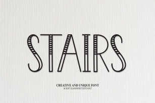 Stairs Font Download