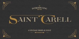 Saint Carell Font Download