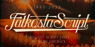 Falkosta Scrip Font Download