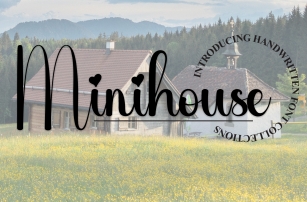 Minihouse Font Download