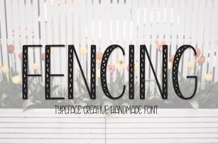 Fencing Font Download
