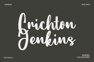 Crichton Jenkins Font Download