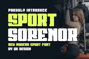 Sport Sobenor Font Download