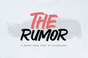 The Rumor Font Download