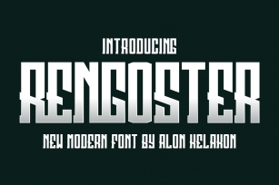 Rengoster Font Download