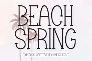 Beach Spring Font Download