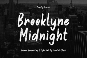 Brooklyne Midnigh Font Download