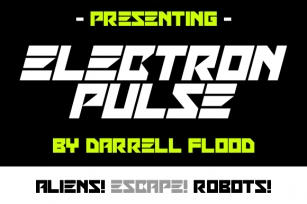 Electron Pulse Font Download