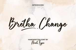 Bretha Change Font Download