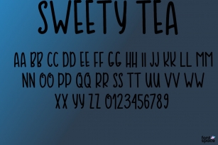 SWEETY TEA Font Download