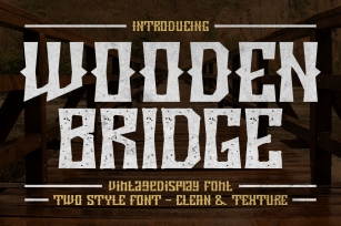 Wooden Bridge Font Download