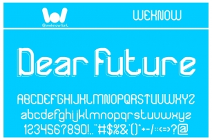 Dear Future Font Download