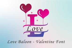 Love Baloon Font Download