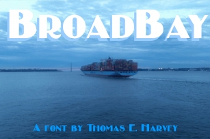 Broadbay Font Download